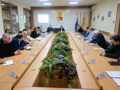 В Центральном районе состоялось совещание по предупреждению возникновения чрезвычайных ситуаций в период обильного таяния снега