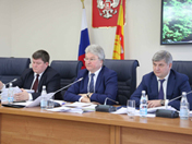 Глава Воронежа Александр Гусев принял участие в заседании городской Думы