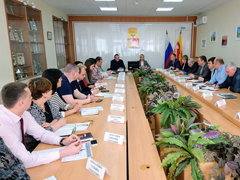 В Центральном районе продолжается активная работа по реализации дизайн – регламента 