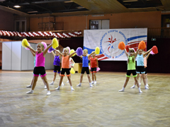 В Ленинском районе прошел смотр-конкурс по ритмической гимнастике