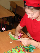 Школьники Ленинского района принимают участие в предновогодней патриотической акции