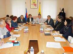 Состоялось очередной заседание городской Общественной палаты