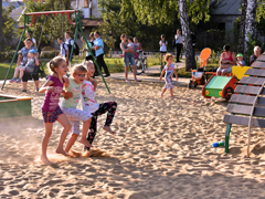 В Ленинском районе в сквере им. К.Ф. Рылеева прошел праздник