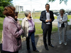 Руководитель управы Центрального района провел выездную встречу с жителями частного сектора улиц 20 лет ВЛКСМ и Пятницкого