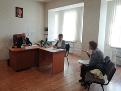 В Коминтерновском районе состоялся прием руководителя управления государственного технического надзора Воронежской области