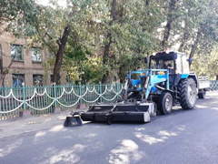 В Воронеже продолжаются работы по благоустройству