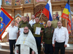 Прошла торжественная присяга казаков хутора «Трещевский» Прошла торжественная присяга казаков хутора «Трещевский»