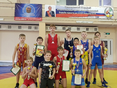 Воронежские борцы завоевали 9 золотых медалей на Всероссийском турнире по греко-римской борьбе 