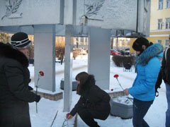    «Пусть слава боевая земляков немеркнущей звездой в легендах будет жить!»