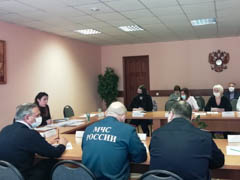 В Коминтерновском районе обсудили подготовку к весеннему паводку, а также меры по предотвращению пожароопасных ситуаций в весенне-летний период