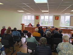 В управе Левобережного района прошло совещание с председателями ТОС